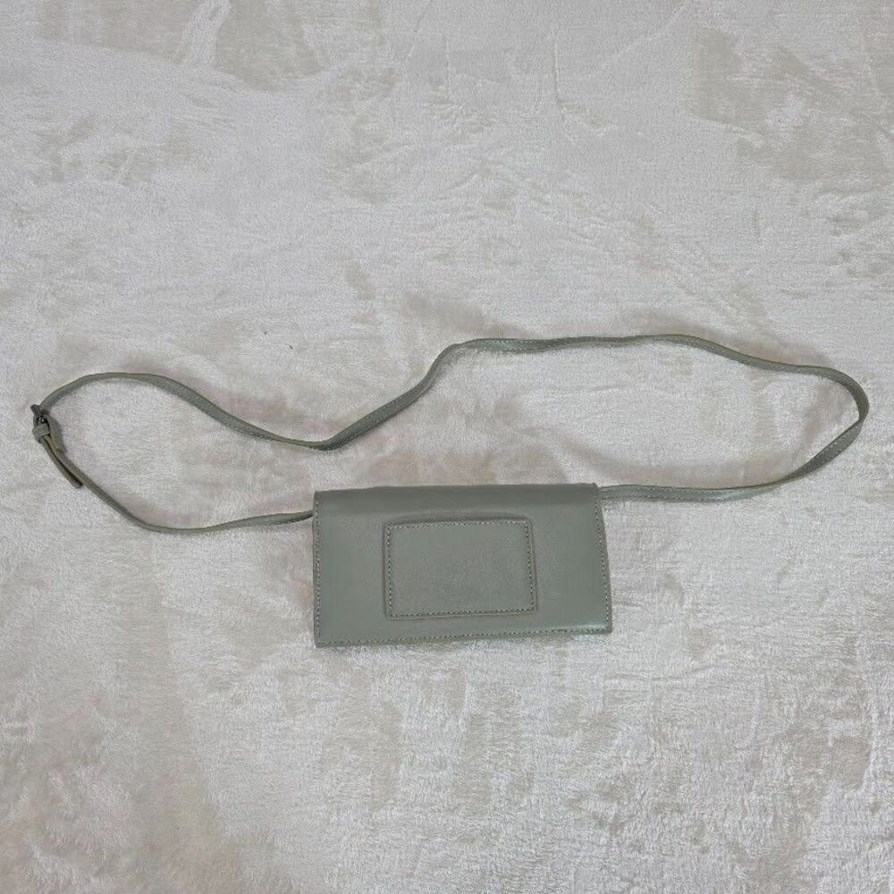 Steve Madden Olive Crossbody Bag Clutch Wallet w/ Chain and Strap Zipper Pocket - Picture 2 of 6